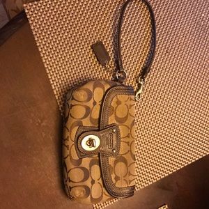 Coach wristlet